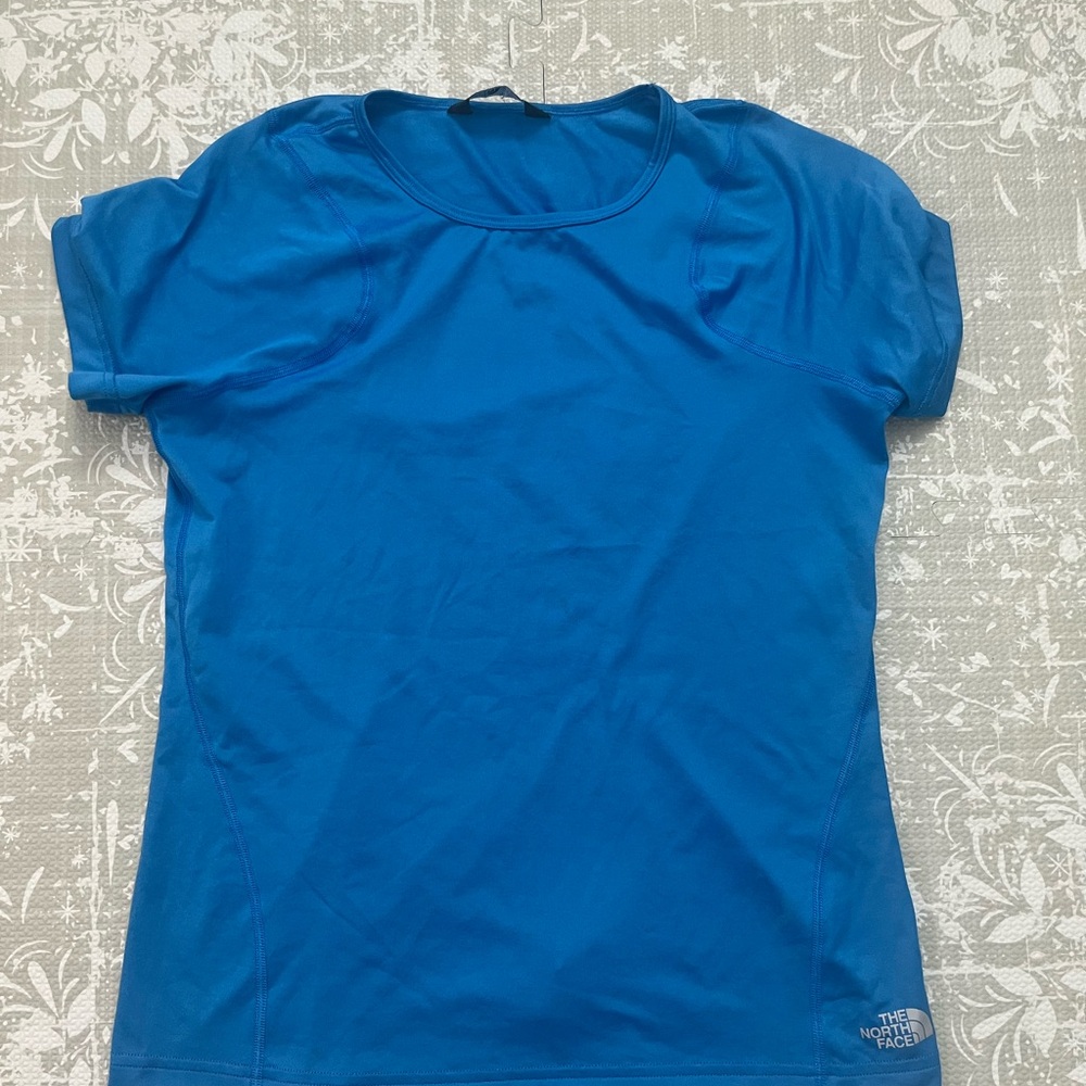 The North Face Short Sleeve Tee in Bright Blue